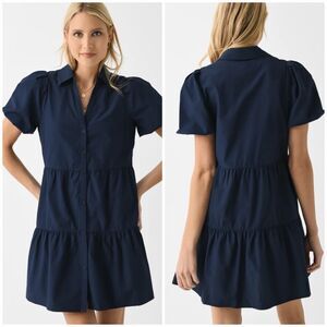 Brochu Walker Havana Mini Dress size Large Blue